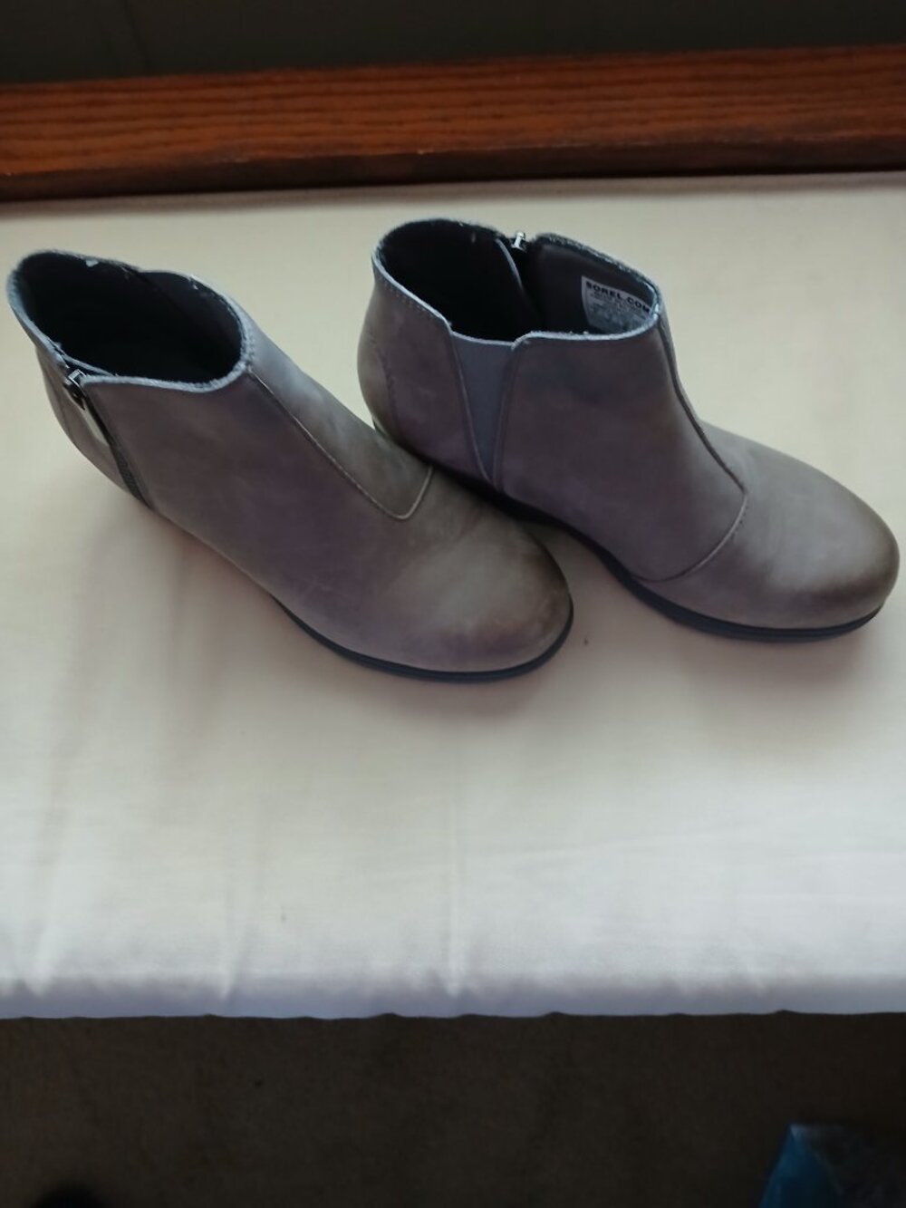 Sorel Evie II Zip boots.